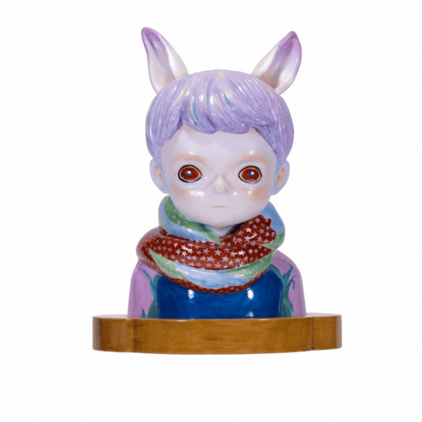 Ceramic sculpture GIF 2